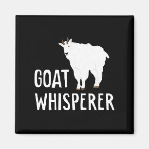 Goat Whisperer Funny Goat Farm Tshirt Pet Goat Magnet
