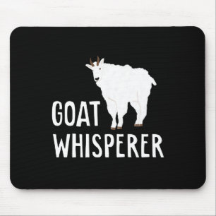Goat Whisperer  Funny Goat Farm Tshirt  Pet Goat Mouse Mat