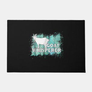 Goat Whisperer Goats Farmer Doormat