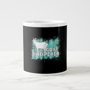 Goat Whisperer Goats Farmer Large Coffee Mug