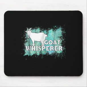 Goat Whisperer Goats Farmer Mouse Mat