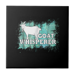 Goat Whisperer Goats Farmer Tile