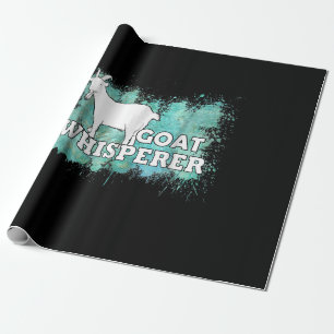 Goat Whisperer Goats Farmer Wrapping Paper