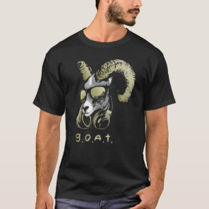 Goat With Sunglasses And Headphones 1 T-Shirt