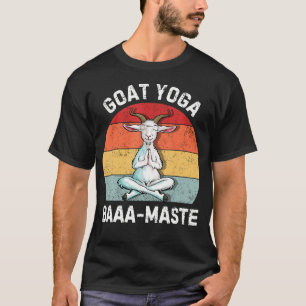 Goat Yoga Baaa-Maste T-Shirt