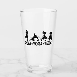Goat Yoga Texas Pint Glass