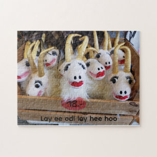 Goatherd sings Lay ee odl lay hee hoo  Jigsaw Puzzle