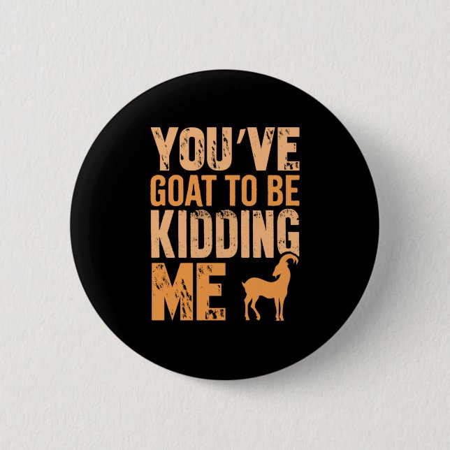 Goatlife 6 Cm Round Badge (Front)