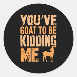 Goatlife Classic Round Sticker