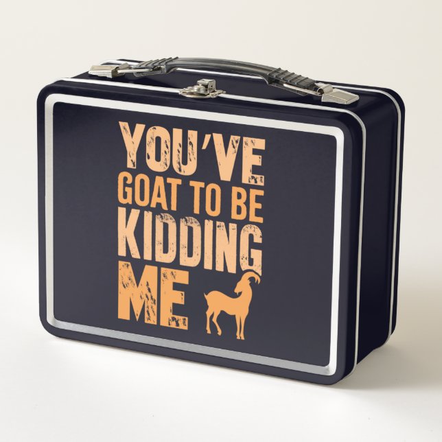 Goatlife Metal Lunch Box (Front)