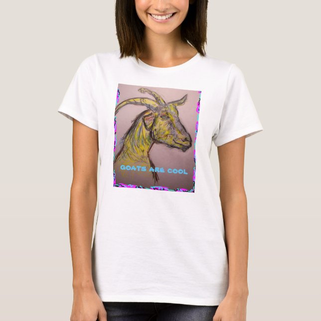 goats are cool T-Shirt (Front)