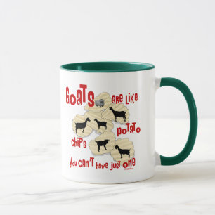 Goats are Like Potato Chips Mug