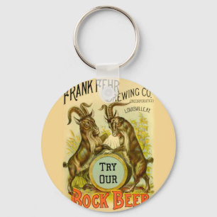 Goats Bock Beer Advertising Key Ring