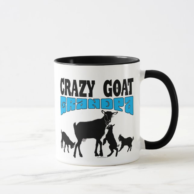GOATS | Crazy Goat Grandpa GYG Mug (Right)