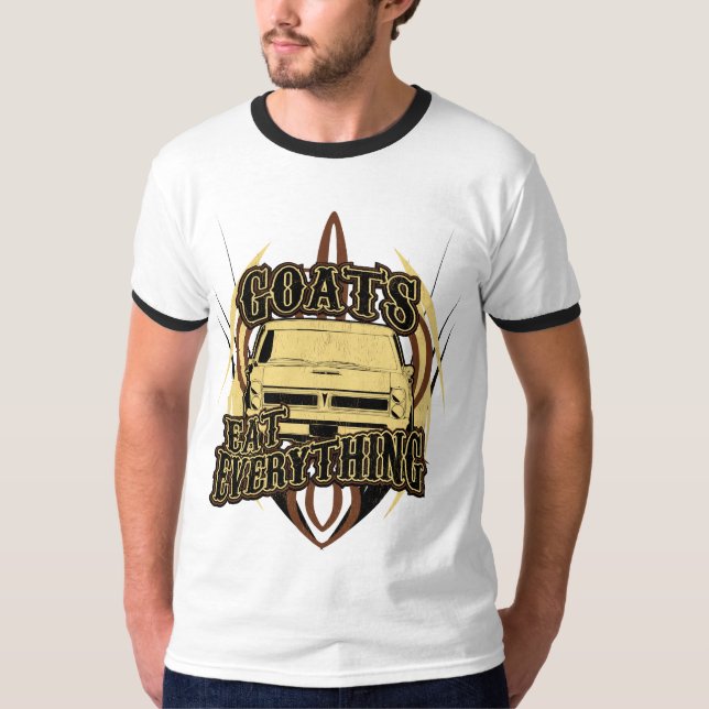 Goats Eat Everything T-Shirt (Front)