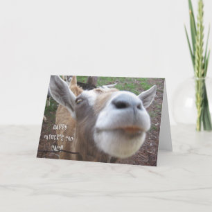 Goat's Father's Day Card