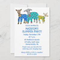 Goats in Pyjamas Kids Slumber Party