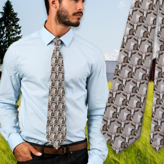 Goats Pattern Tie (Creator Uploaded)