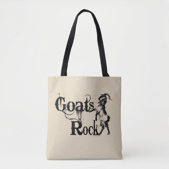 GOATS ROCK | by TotallyGoatally™ Tote Bag (Front)