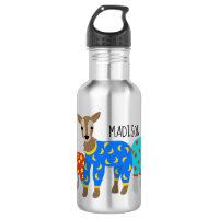 Goats Wearing Pyjamas Illustration Personalised