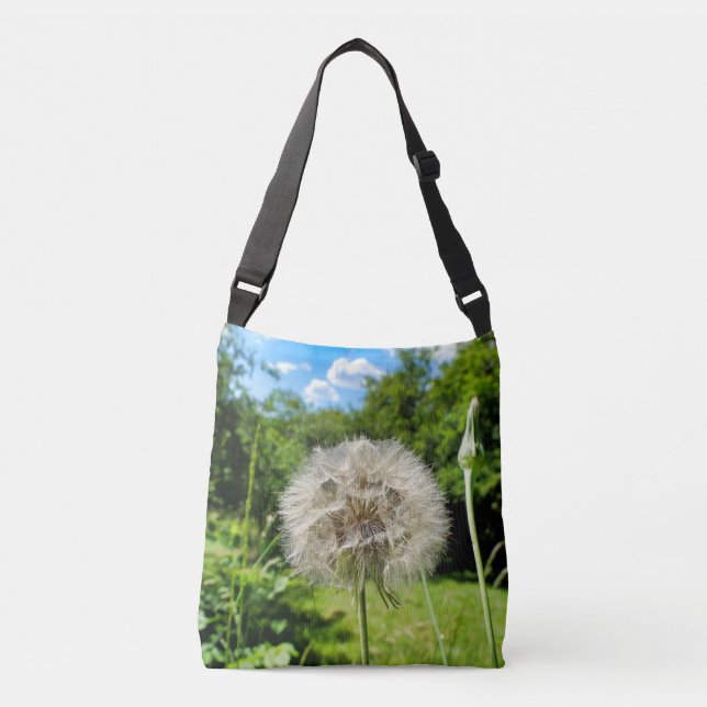 Goatsbeard Wildflower All Over Tote Bag (Front)