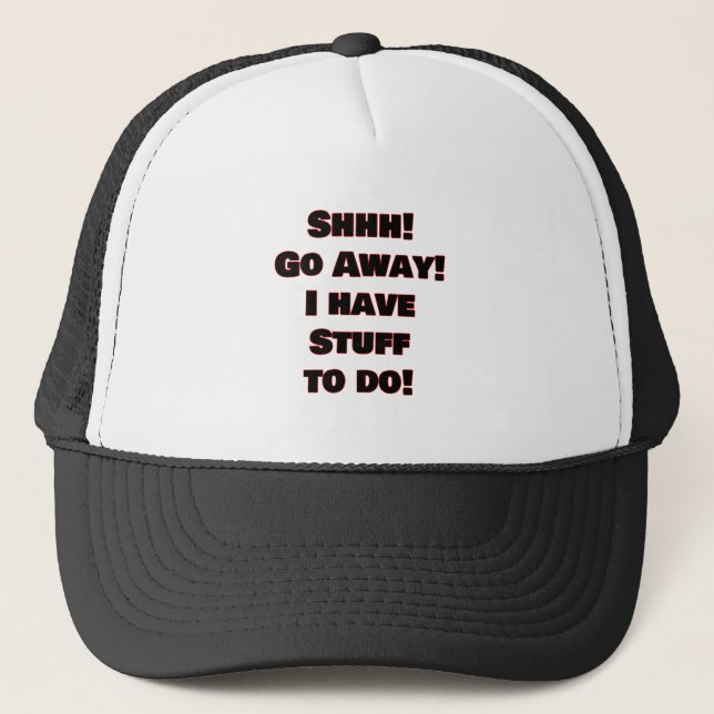 GoAway Trucker Hat (Front)