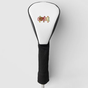 Gobble Funny Turkey Thanksgiving Family Men Women  Golf Head Cover