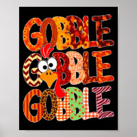 Gobble Gobble Funny Turkey Thanksgiving Women Girl