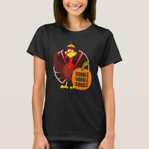 Gobble Gobble Gobble Thanks Giving Thanksgiving 1 T-Shirt