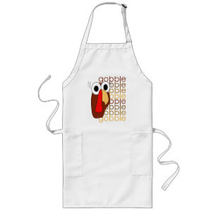 Gobble Gobble Gobble Turkey Apron #2