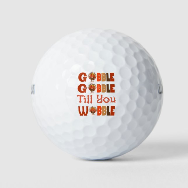 gobble gobble golf balls (Front)