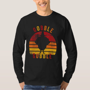 Gobble Gobble Thanksgiving For Boys T-Shirt