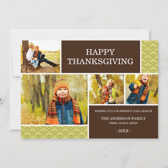 GOBBLE GOBBLE | THANKSGIVING PHOTO CARD (Front)