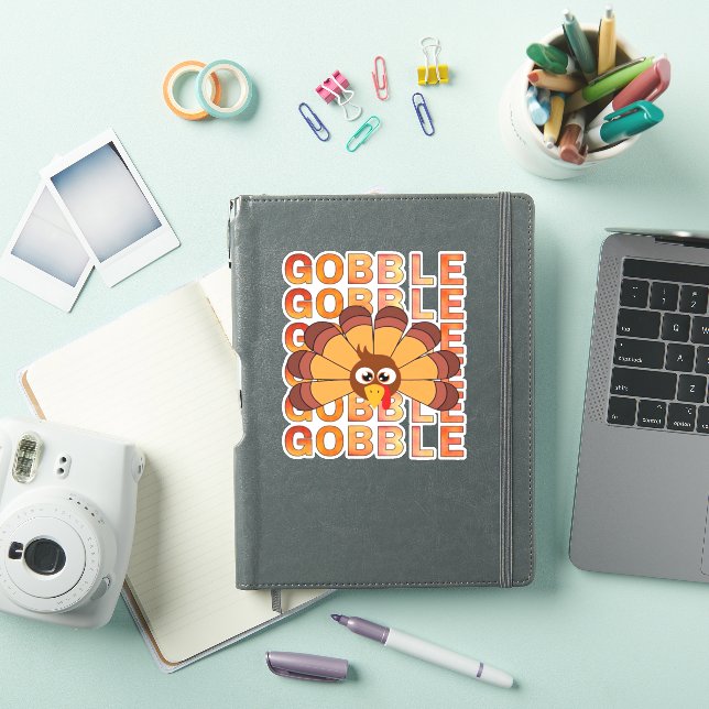 Gobble gobble turkey t-shirt, fall, autumn tee Ess (iPad Cover)