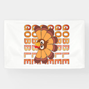 Gobble gobble turkey t-shirt, fall, autumn tee Ess Banner