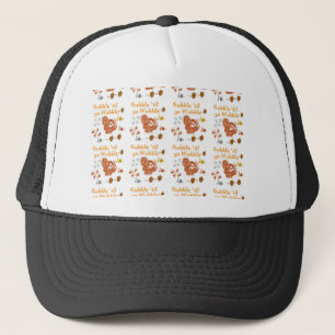 Gobble til ya wobble pattern1 trucker hat
