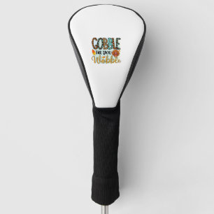 Gobble Till you Wobble Graphic Shirt Thanksgiving Golf Head Cover