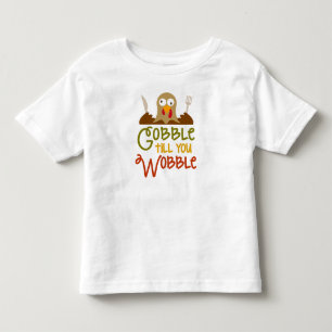 Gobble Till You Wobble Thanksgiving T-Shirt