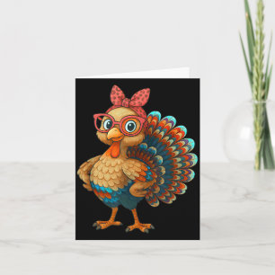 Gobble Turkey Day Happy Thanksgiving For Toddlers  Card