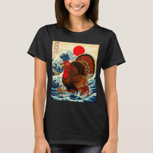 Gobblezilla Turkey Funny Thanksgiving For Men Wome T-Shirt