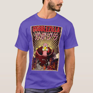 Gobblezilla Turkey Thanksgiving (9)  T-Shirt