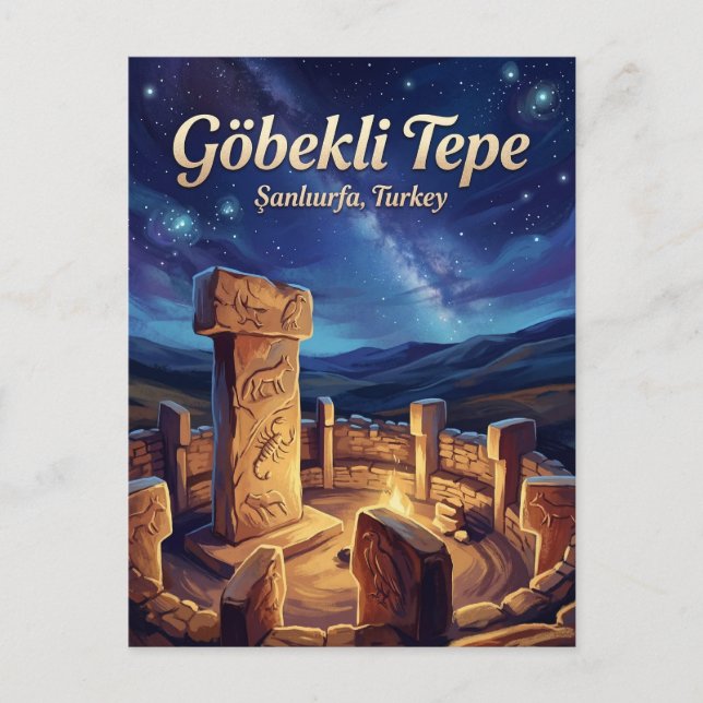 Göbekli Tepe Turkey Postcard (Front)