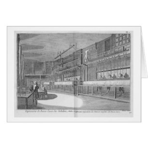 Gobelin workshops, from the 'Encyclopaedia' by