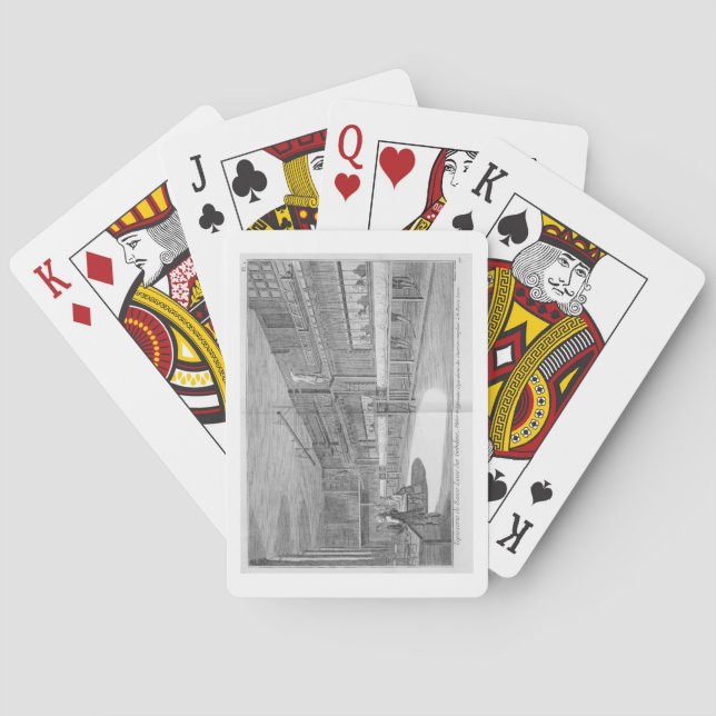 Gobelin workshops, from the 'Encyclopaedia' by Playing Cards (Back)