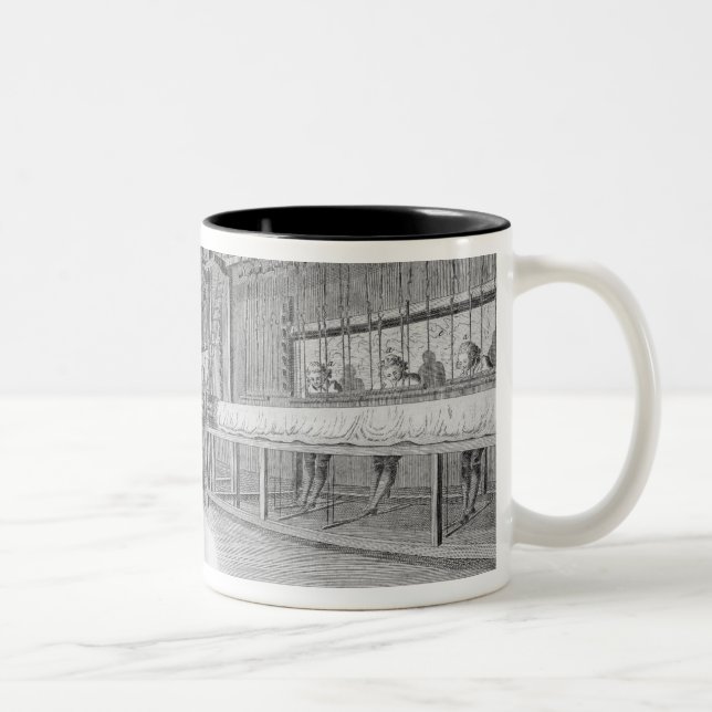 Gobelin workshops, from the 'Encyclopaedia' by Two-Tone Coffee Mug (Right)