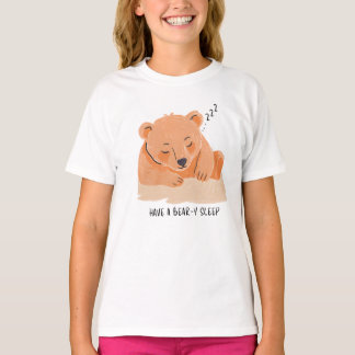 Gobi bear sleeping peacefully T-Shirt