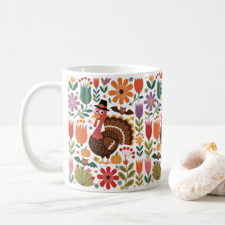 Goble Goble Thanksgiving Boho  Coffee Mug