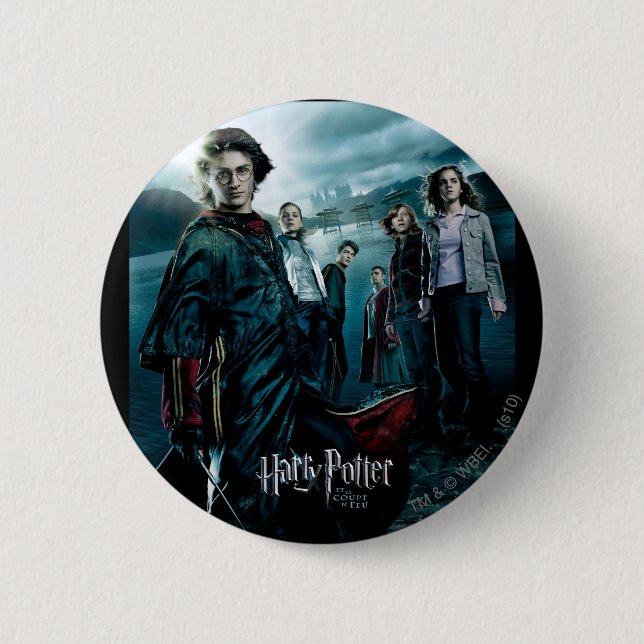 Goblet of Fire - French 4 6 Cm Round Badge (Front)