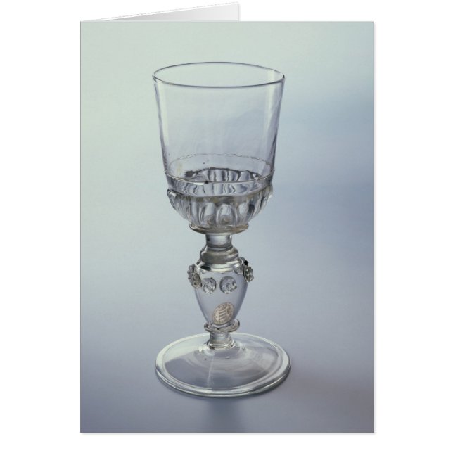 Goblet with round funnel bowl (Front)