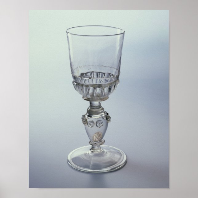 Goblet with round funnel bowl poster (Front)